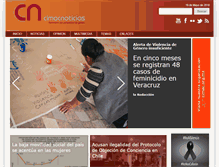 Tablet Screenshot of cimacnoticias.com.mx